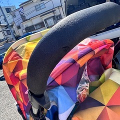 美品✨️ Cosatto 双子　2人乗りベビーカー 縦型　付属品　説明書付きの画像