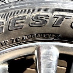 【2023年製】235/55R18 ブリヂストン トヨタ純正ホイール 4本セットの画像