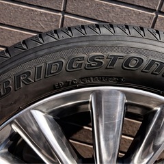 【2023年製】235/55R18 ブリヂストン トヨタ純正ホイール 4本セットの画像