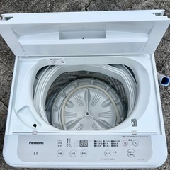配送可🚚 5.0kg洗濯機 パナソニック 2023年製の画像