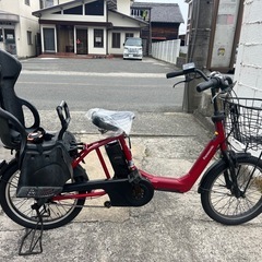 🉐604🉐バッテリー長持ち🉐🉐 パナソニック20インチ電動自転車🈹現車確認🉑の画像