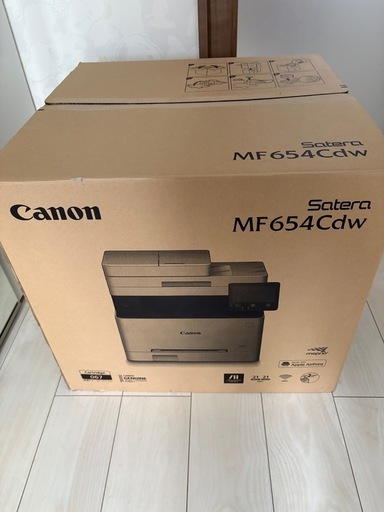 キヤノン Canon レーザープリンター A4カラー複合機 Satera MF654Cdw(両面印刷/片面自動給紙/有線・無線LAN/