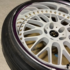 WORK VSXX 18インチ 10.5J -10 2本の画像