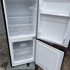 冷凍冷蔵庫 YAMAZEN 106L 24年製の画像