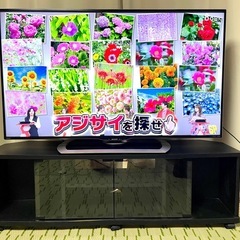 【テレビ台付き】4K対応　50型　シャープ　AQUOSの画像
