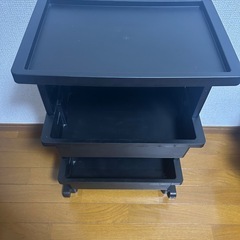 【本日限定：無料】引越しにつき3点まとめて！IHコンロ・ワゴン・収納ケース（今日取りに来れる方優先！）の画像