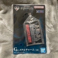 1番くじ　ワンピース　試練のその先へ G賞 メタルチャーム サンジ ルフィ 2種　非売品の画像