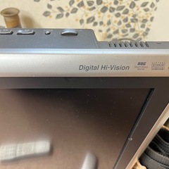 ジャンク品　2005年製　シャープ　AQUOSの画像