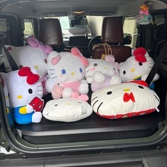 ハローキティぬいぐるみの画像