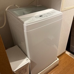 2020年購入　白色洗濯機(6キロ)の画像
