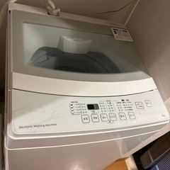 2020年購入　白色洗濯機(6キロ)の画像