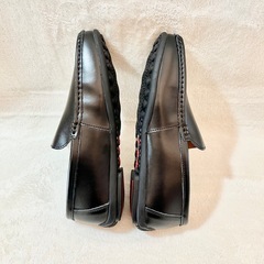 新品未使用　26.5cm メンズ ドライビングシューズ 本革 ローファー の画像