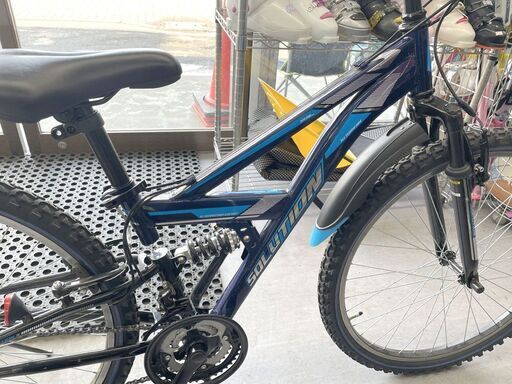マウンテンバイク SOLUTION 外装18段変速 26インチ サスペンション MTB 自転車 子供 あさひサイクル 札幌市手稲区