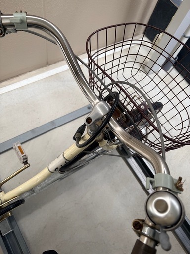 ＊お譲り先決定＊自転車 後ろチャイルドシート付き