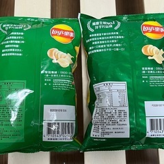 台湾限定 Lay's 樂事 ドリアン & ビール 味 ポテトチップスの画像