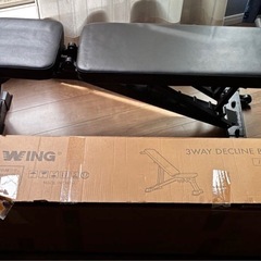 BARWING  3WAY 折り畳み式トレーニングベンチ　筋トレの画像