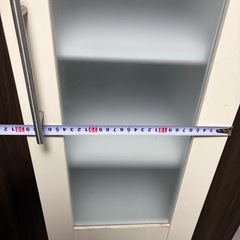 白い長タンス(180✖️30)の画像