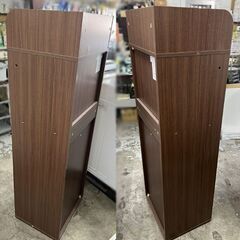 ①ニトリ ハンガーラック デニッシュG ブラウン 子供用ラック ランドセルラック 収納 ☆札幌市 白石店 の画像