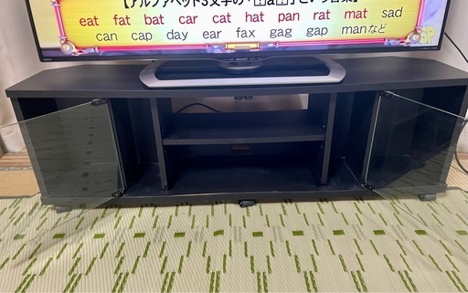 決まりました【テレビ台付き】4K対応　50型　シャープ　AQUOS