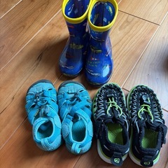 keen NB2.3歳児用靴まとめての画像