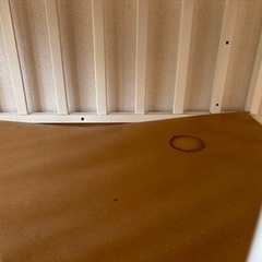 ベビーベット木製　白色の画像