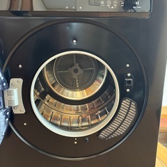 美品センターン衣類乾燥機　ブラックの画像