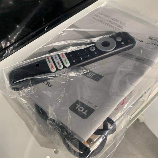 【ジモティー割】TCL 2022年製　50インチ　チューナーレステレビ（ID1975）