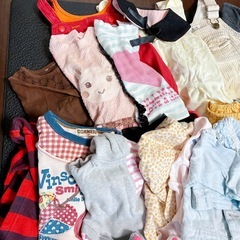 ❷ベビー服 子供服 女の子向け 80〜95サイズ 秋冬物 取り放題 1の画像