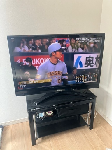 テレビ　42 テレビ台付き
