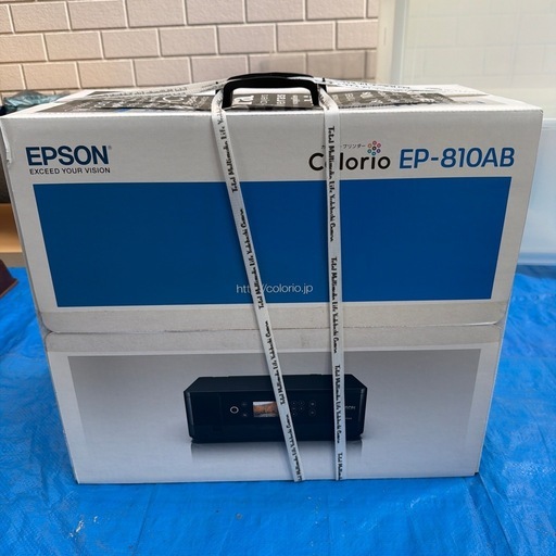 【未使用】EPSON プリンター Colorio EP-810AB