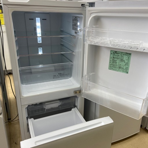 【ドリーム池田店】◎ジモティー割対象品◎ハイセンス Hisense 2ドア冷蔵庫 134L HR-G13B-W 2020年製【4619