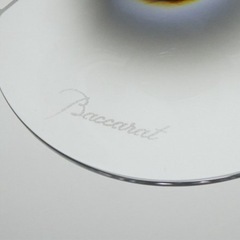 バカラ クリスタル Baccarat ピアジェ PIAGET ダブルネーム ベガ フルーティッシモ 色付 大型 シャンパングラス 28.8cm 2客の画像