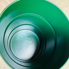 ドラム缶　オープンタイプ　グリーンの画像