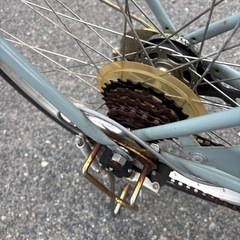 オートライトギア付26㌅自転車‼️の画像