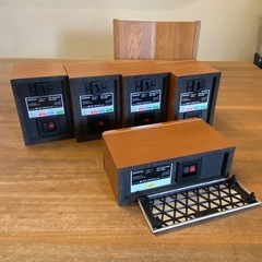 【商談中・中古品】DENONスピーカー4個+1個の画像