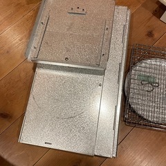 折りたたみスモーカー（チップ付き）燻製　DCMの画像