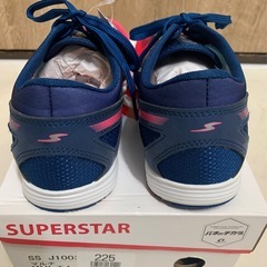 ❤️早い者勝ち❤️断捨離❤️ムーンスター　バネのチカラスニーカーシューズ22.5cm新年度　新学期　通学通勤の画像