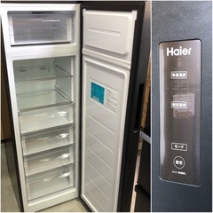 冷凍庫 ハイアール 2022年製 1ドア 168ℓ JF-NUF168Aの画像