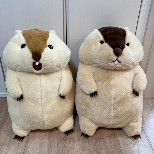 【未使用・2種セット】タイトー限定マーモットのもっとっと超超ウルトラBIG・T