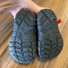 【美品 13.5センチ】KEEN サンダル SEACAMP II CNX シーキャンプの画像