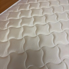 セミダブルベッド　マットレス付きの画像