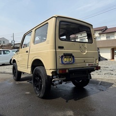 🉐【支払い総額55万円】車検令和9年3月11日　平成5年式 ジムニー　タイベル交換済み　オールペン　調子良好 修復歴無し 4WD 乗って帰れる！の画像