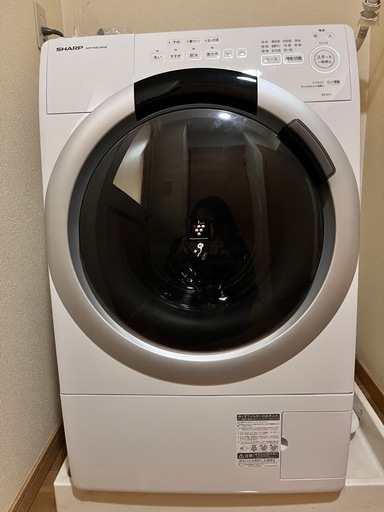 シャープドラム式洗濯機（ES-S7G）