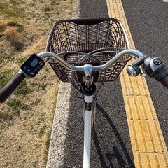 中古Panasonic電動アシスト自転車　12Ah 大阪の画像