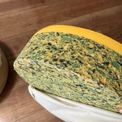 座布団　クッション　円形の画像