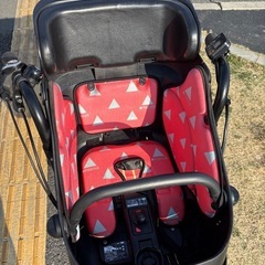 063中古Panasonic電動アシスト自転車　8Ah 大阪の画像
