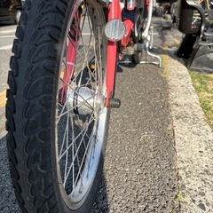 063中古Panasonic電動アシスト自転車　8Ah 大阪の画像