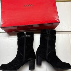 COCA ITALY ブーツ 23cmの画像