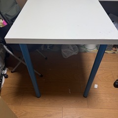 「白いテーブル（分解済み」の画像