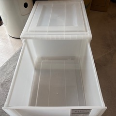 アイリスオーヤマ 収納ケース ナチュラル LDサイズ(深型) ウォークイン ク ローゼット MBC-LD 2個の画像